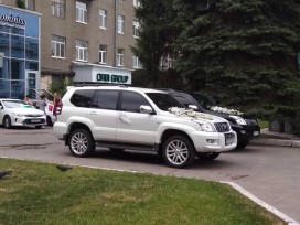 Аренда свадебного джипа Тойота Прадо